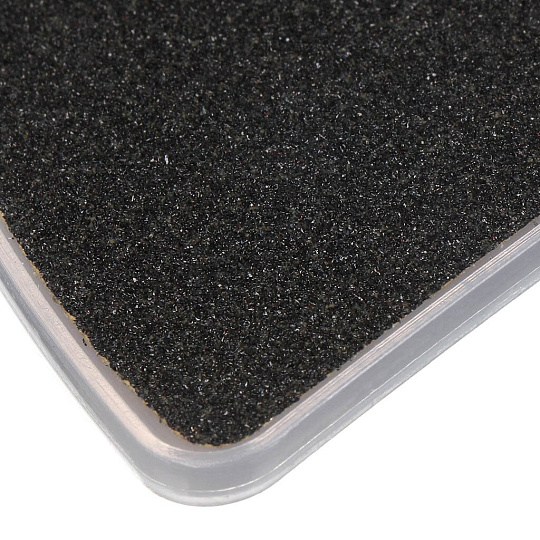 Терка для стоп широкая, изогнутая, пластик, Studio style, 45967-4424