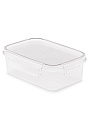 Контейнер пищевой пластик, 0.5 л, 16х11.5х5.5 см, прямоугольный, на защелках, Альтернатива, Прайм, М8500