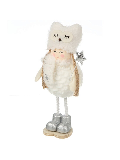 Фигурка декоративная Девочка, 20 см, белая, Y4-9416