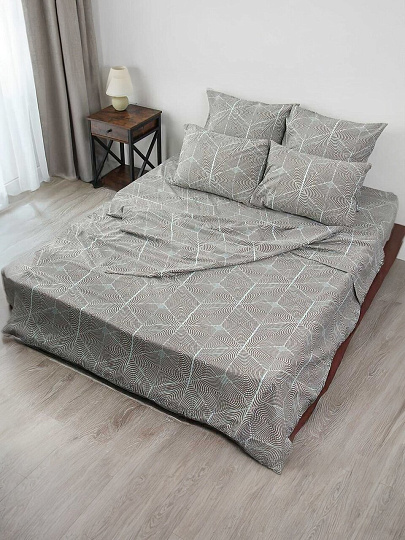 Пододеяльник 2-спальный, 175 х 215 см, 100% хлопок, бязь, Майская ночь, 70806/1