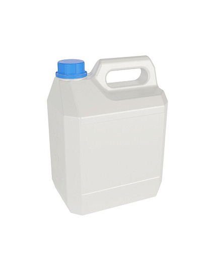 Канистра пластик, для воды, 5 л, прямоугольная, ЗТИ