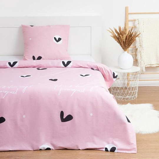 Постельное бельё евро &quot;Этель&quot; Романтика пододеяльник 200х217 см+наволочка 70*70 см-2 шт, 5437609