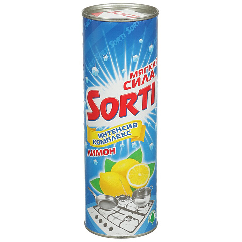 Чистящее средство универсальное, Sorti, Лимон, порошок, 400 г
