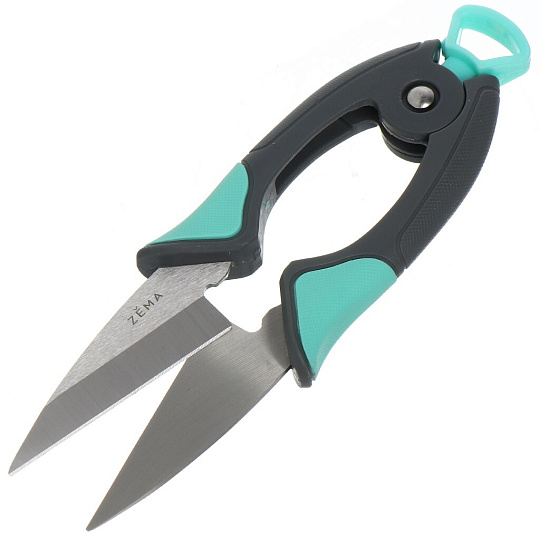 Ножницы садовые для травы/топиариев, нержавеющая сталь, Zema, Накаба, рукоятка пластик, ZM 2011