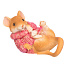 Фигурка декоративная Мышка в свитере 398-299, 7х5х3.5 см, в ассортименте - фото 5