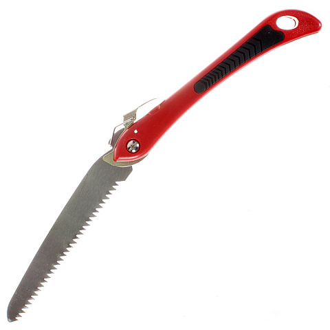 Ножовка по дереву, 180 мм, рукоятка двухкомпонентная, складная, Инструм-Агро, 010206