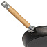 Сковорода чугун, 28 см, Гардарика, 0128, черная, съемная ручка, с деревянной ручкой, индукция - фото 5