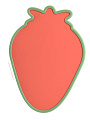 Доска разделочная пластик, 34Х24 см, клубника, Y4-15039 - фото 6