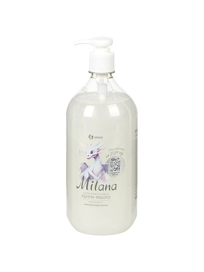 Мыло жидкое Grass, Milana Жемчужное, 1 л