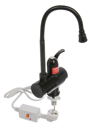 Смеситель для раковины, Potato, гибкий излив, с картриджем, с водонагревателем проточного типа, P0060-7