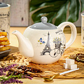 Чайник заварочный доломит, 0.95 л, Daniks, Прованс, серый - фото 6