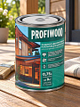 Пропитка Profiwood, для дерева, защитно-декоративная, тик, 0.7 кг - фото 5