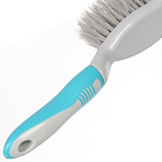 Набор для уборки совок для мусора, щетка, бирюзовый, Марья Искусница, HD5005-tif-Blue-311C