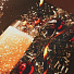 Скатерть 145х180 см, 100% хлопок, 200 г/м2, Бокалы с шампанским, коричневая, AI-2005019 - фото 2