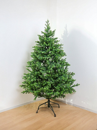 Елка новогодняя напольная, 240 см, Торжественная, ель, хвоя литая, 167240, ЕлкиТорг