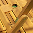 Стол дерево, Green Days, Комфорт, 100х100х72 см, круглый, столешница деревянная - фото 5
