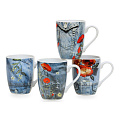 Кружка керамика, 340 мл, Джинс стайл, BRJD065-823, в ассортименте - фото 3