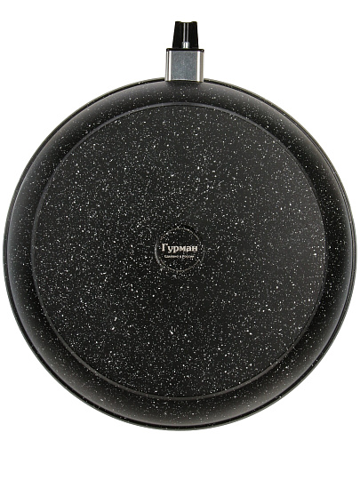 Сковорода алюминий, 26 см, антипригарное покрытие, Гурман, Fit, съемная ручка