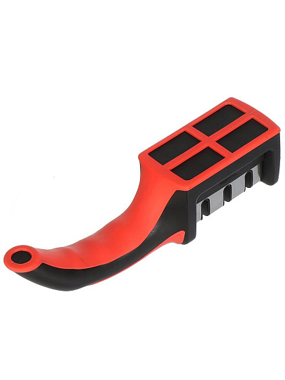 Точилка для ножей, нержавеющая сталь, 21.5х5х6 см, черная, Daniks, S-Z58305A