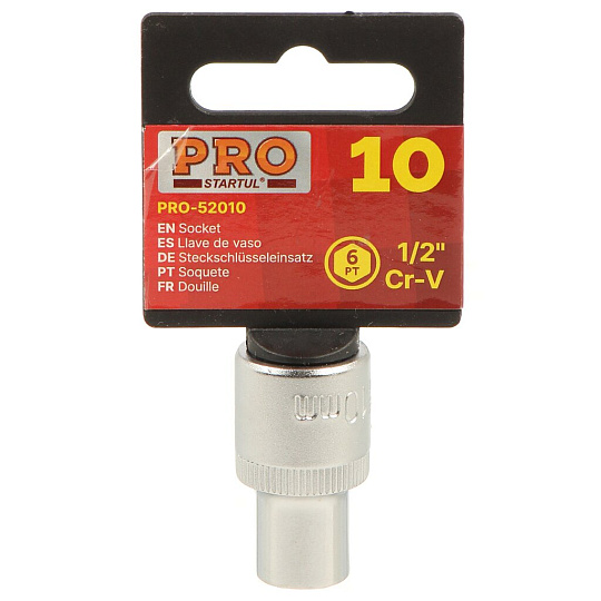 Головка торцевая 6-гранная, 1/2&quot;, 10 мм, Startul, PRO-52010