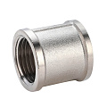 Муфта соединительная 1&amp;quot;, DN 25, г-г, никель, внутренняя резьба, РМС