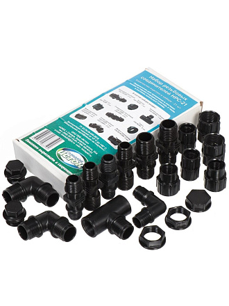 Набор соединителей 280х125х40 мм, 21 шт, Исток, НРС-21