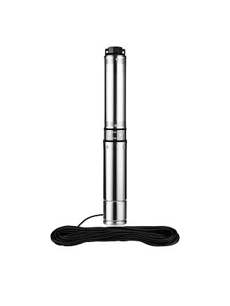 Насос скважинный, Jemix, 40 м, 900 Вт, глубина погружения 70 м, максимальный напор 50 м, 3 м³/ч, СН 4-3-50