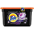 Капсулы для стирки Tide, СМС Black cо свежестью Lenor, для черного белья, 12 шт, капсула 21.3 г