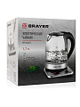 Чайник электрический Brayer, 1003BR, 1.7 л, 2200 Вт, скрытый нагревательный элемент, стекло - фото 9
