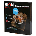 Весы кухонные электронные, стекло, Rion, Завтрак, точность 1 г, до 5 кг, LCD-дисплей, PT-893 - фото 2