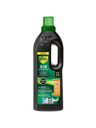 Биосостав для дачных туалетов и выгребных ям, Expel, 750 мл, TS10002