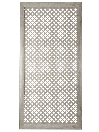 Экран для радиатора, МДФ, 1200х600 мм, серый DE LUXE, Готико, Стильный Дом