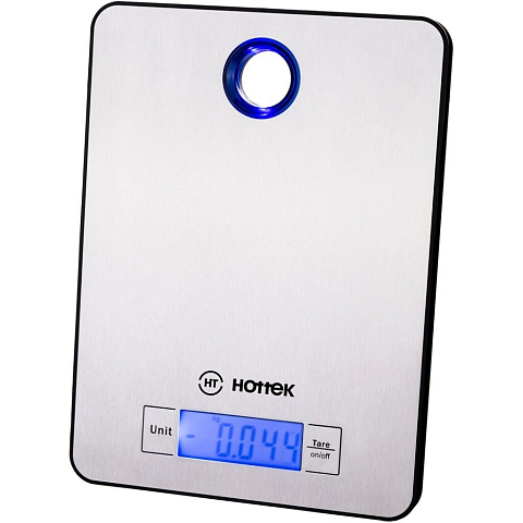 Весы кухонные электронные, Hottek, HT-962-040, платформа, точность 1 г, до 5 кг
