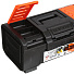 Ящик для инструментов, 16 '', пластик, Blocker, Boombox, пластиковый замок, черный, оранжевый, BR3940 - фото 2