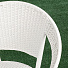 Мебель садовая Бистро, стол, 60х60х61 см, 2 стула, 100 кг, стул - 43х45х73 см, C010062 - фото 5