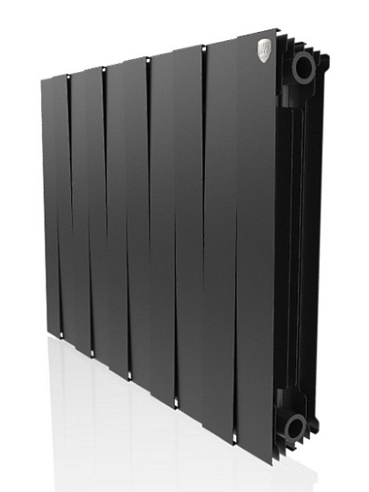 Радиатор биметалл, 500х100 мм, Royal Thermo, PianoForte/Noir Sable, 10 секций, НС-1176328