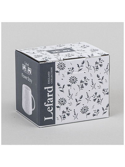 Кружка фарфор, 375 мл, Flowers Story, Lefard, 474-261