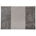 Салфетка декоративная 45х30 см, прямоугольная, серая, Patchwork, DMP12