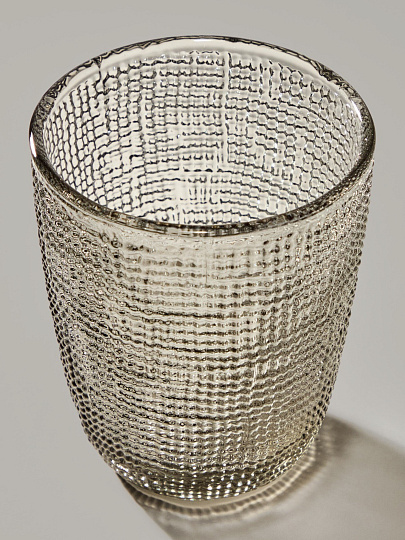 Стакан для виски 300 мл, стекло, 4 шт, с баром, Lefard, Tempo Grey, 355-384