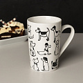 Кружка фарфор, 440 мл, Cats&amp;amp;Dogs, Atmosphere, AT-K1110, в ассортименте