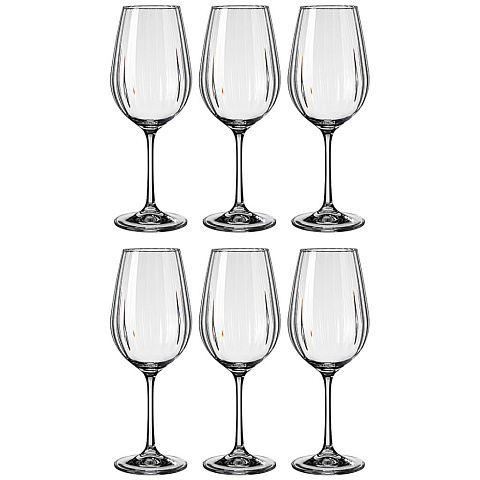 Набор бокалов для вина из 6 шт.ук waterfall 450 мл 674-789