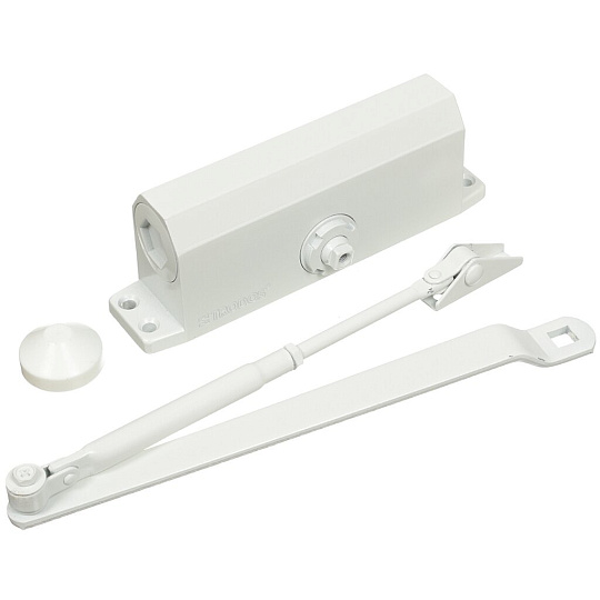 Доводчик дверной Trodos, TD-150, -35°C + 60°C °C, до 150 кг, белый, 272022