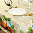 Скатерть 145х180 см, 100% хлопок, Праздничный стол Новогодние шары, AI-1504045 - фото 2