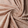 Плед евро, 200х240 см, 100% полиэстер, Silvano, Бисквит, мокко - фото 6