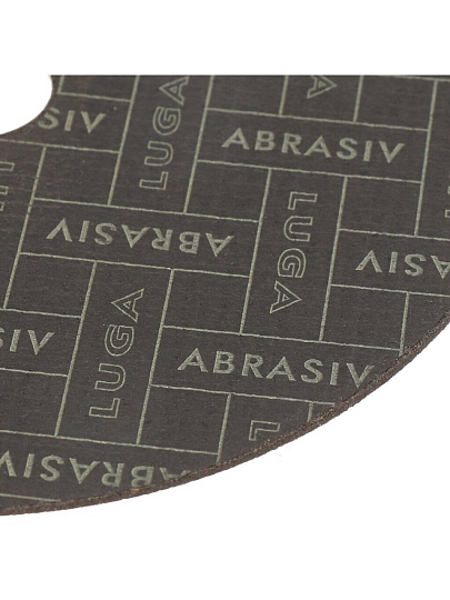 Круг отрезной по металлу, LugaAbrasiv, Hi-tech, BF, диаметр 180х1.6 мм, посадочный диаметр 22.23 мм, зернистость A40, S 80 м/с