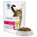 Корм для животных Perfect Fit, 190 г, для взрослых кошек, сухой, курица, 10162168 - фото 2