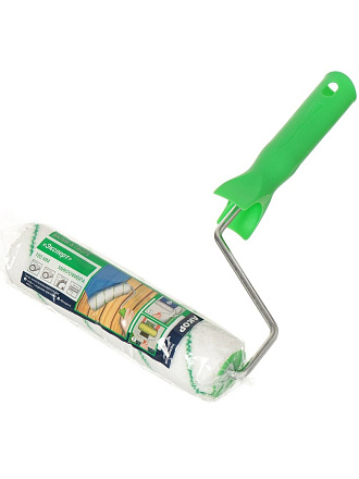 Валик малярный Акор, Эксперт, микрофибра, 180 мм, с бюгелем, 741 35 618