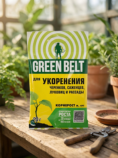 Удобрение Корнерост, пакет, 20 г, Green Belt