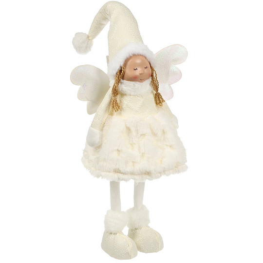 Фигурка декоративная Феечка, 24х18х69 см, белая, Y4-9520