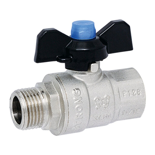 Кран для воды, 1/2'', г-ш, ручка-бабочка, Strong, ProFactor